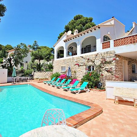 Dos Chicas - Sea View Villa With Private Pool In Moraira Теулада Экстерьер фото