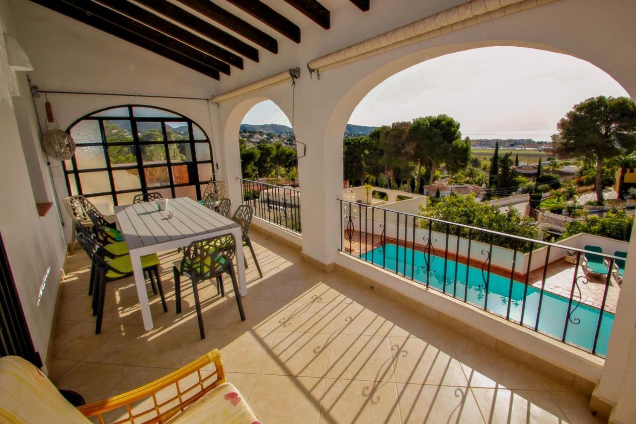 Dos Chicas - Sea View Villa With Private Pool In Moraira Теулада Экстерьер фото